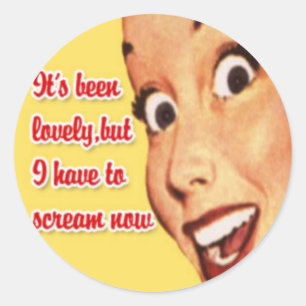 Happy Retro Hausfrau Stickers 4