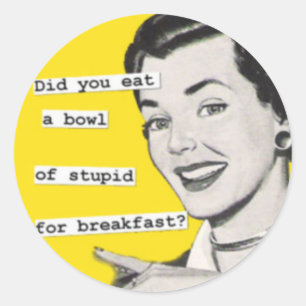 Happy Retro Hausfrau Stickers 8