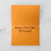 Happy Retro Parent Grußkarte Karte (Innenseite)