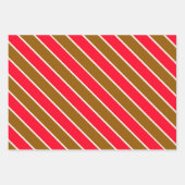 Happy Retro Santa Geschenkpapier Set (Vorderseite 3)