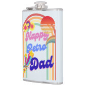 Happy Retro Vater Flachmann (Links)