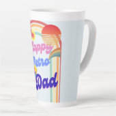 Happy Retro Vater Milchtasse (Rechte Ecke)