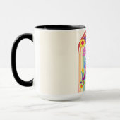 Happy Retro Vater Tasse (Links)