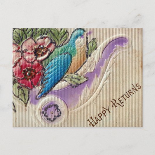 Happy Return Postkarte (Vorderseite)