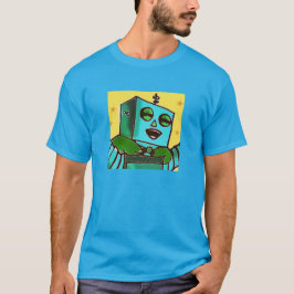 Happy Robot Men's T - Shirt