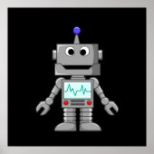 Happy Robot Poster (Vorne)