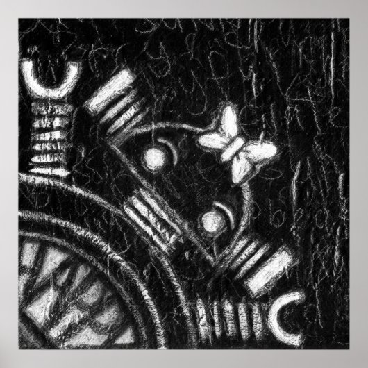 Happy Robot Poster (Vorne)