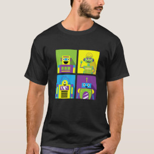Happy Robot Toy Collector T-Shirt