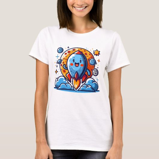 Happy Rocket Adventure T-Shirt (Vorderseite)