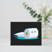 Happy Roll Postkarte (Stehend Vorderseite)