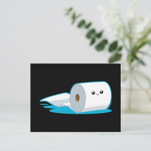 Happy Roll Postkarte (Stehend Vorderseite)