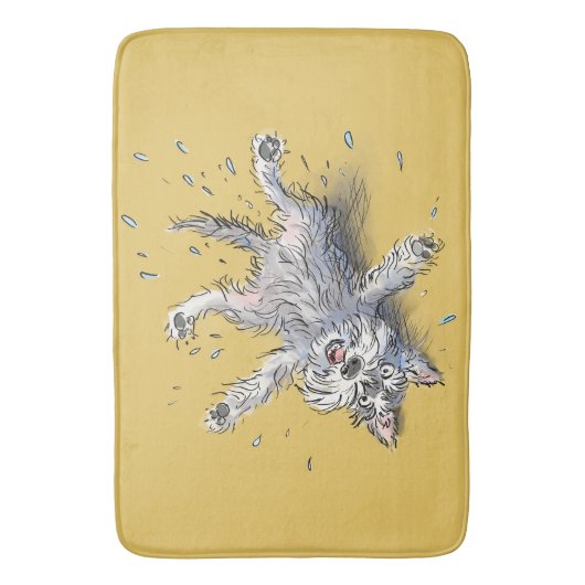 Happy Rollies After Bath Mat Badematte (Vorderseite Vertikal)