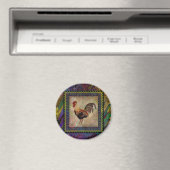 Happy Rooster Magnet (In Situ (Geschirrspüler))