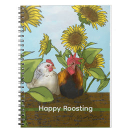 Happy Roosting Journal Notizblock