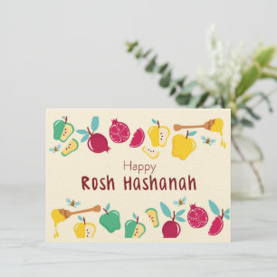 Happy Rosh Hashanah Honey & Apple  Einladung