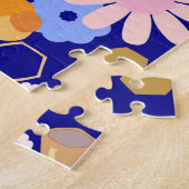 Happy Rosh Hashanah Jüdische Neujahrsmuster Puzzle (Seite)