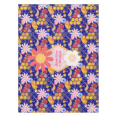 Happy Rosh Hashanah Jüdische Neujahrsmuster Tischdecke (Vorderseite)