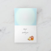 Happy Rosh Hashanah Jüdisches Neujahr Dankeskarte (Innenseite)