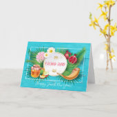 Happy Rosh Hashanah Jüdisches Neujahr Gruß Karte (Gelbe Blume)