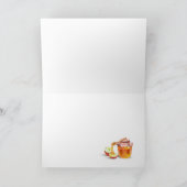 Happy Rosh Hashanah Jüdisches Neujahr Gruß Karte (Innenseite)