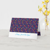 Happy Rosh Hashanah Jüdisches Neujahr Gruß Karte (Gelbe Blume)