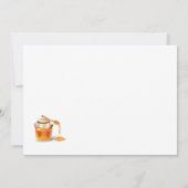 Happy Rosh Hashanah Jüdisches Neujahr Gruß Karte (Rückseite)