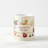 Happy Rosh Hashanah Juwish New Year Honey & Apple Kaffeetasse (Mittel)
