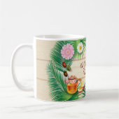 Happy Rosh Hashanah Juwish New Year Honey & Apple Kaffeetasse (Links)