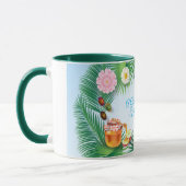 Happy Rosh Hashanah Juwish New Year Honey & Apple Tasse (Links)