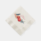 Happy Rosh Hashanah Juwish New Year Pomegranates Serviette (Ecke)