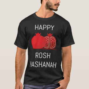 Happy Rosh Hashanah Pomegranate T-Shirt