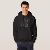 Happy Rottweiler 34 Hoodie (Vorne ganz)