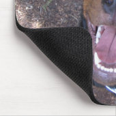 Happy Rottweiler Puppy Mouse Pad Mousepad (Ecke)