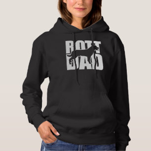 Happy Rottweiler Vater Hoodie