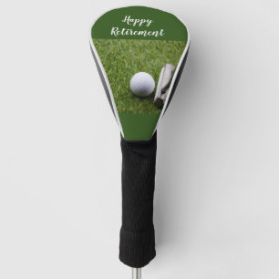 Happy Ruhestand für Golfer mit Golf & Putter Headcover
