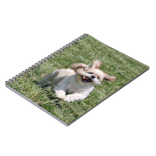 Happy Run Shih Tzu Notizblock (Linke Seite)