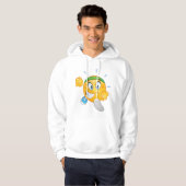 Happy Running Emoji Hoodie (Vorne ganz)