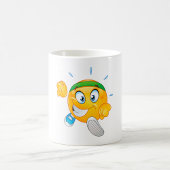 Happy Running Emoji Kaffeetasse