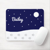 Happy Rural Winter: Mousepad (Mit Mouse)