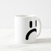 Happy Sad Face Kaffeetasse (VorderseiteRechts)
