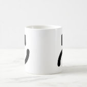 Happy Sad Face Kaffeetasse (Mittel)