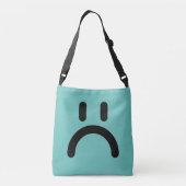 Happy Sad Face Tasche (Rückseite)