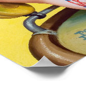 Happy Sailor Button Up Poster (Ecke)