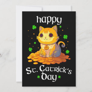Happy Saint Catricks Day St Patricks Irish Leprech Einladung