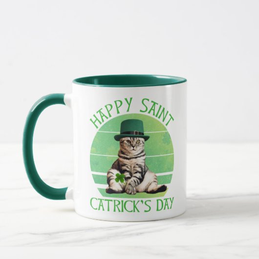 Happy Saint Catrick's Day Tasse (Links)