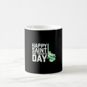 Happy Saint Hat Trick's Day Ice Hockey St Patricks Kaffeetasse (Mittel)
