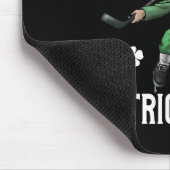 Happy Saint Hatricks Day St Patrick's Day Hockey L Mousepad (Ecke)