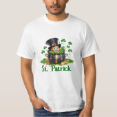 Happy Saint Patrick Day T-Shirt (Vorderseite)