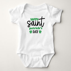 Happy Saint Patrick's Day-59889 Baby Strampler