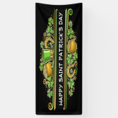 Happy Saint Patrick's Day Banner (Vertikal)